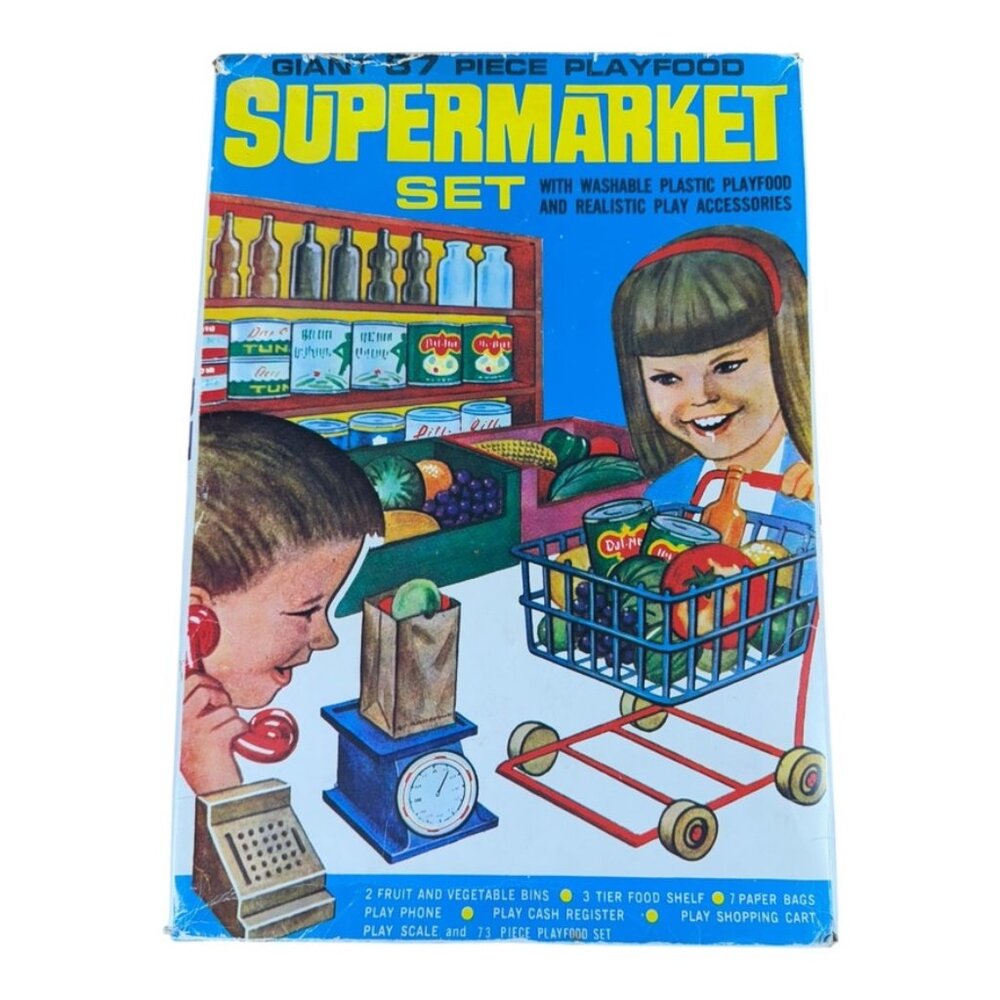 Vintage Supermarket Play‎ Set